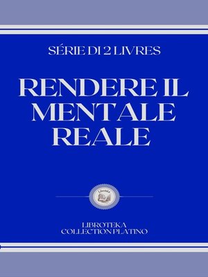 cover image of RENDERE IL MENTALE REALE